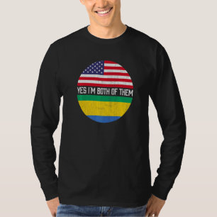 Camiseta Herita de la familia de la bandera de Estados Unid