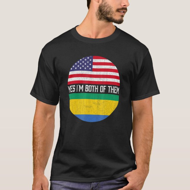 Camiseta Herita de la familia de la bandera de Estados Unid (Anverso)
