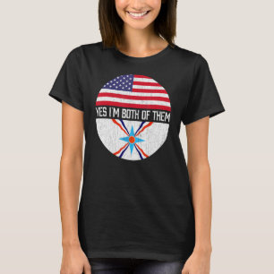 Camiseta Herita de la familia de la bandera de los Estados 