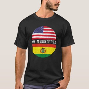 Camiseta Herita de la familia de la bandera norteamericana 