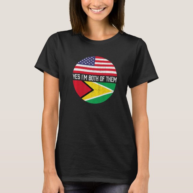 Camiseta Herita de la familia de la bandera norteamericana  (Anverso)