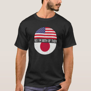 Camiseta Herita de la marca estadounidense mitad estadounid
