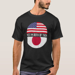 Camiseta Herita de la marca estadounidense mitad estadounid
