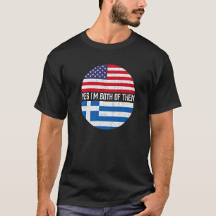 Camiseta Herita, familia de bandera de Estados Unidos medio
