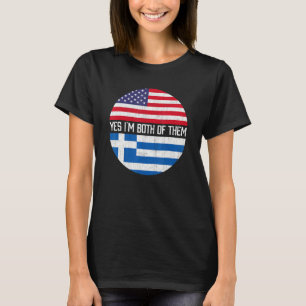 Camiseta Herita, familia de bandera de Estados Unidos medio