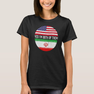 Camiseta Heritag de familia de bandera norteamericana mitad