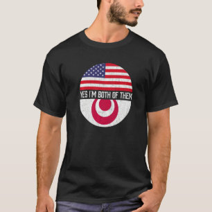 Camiseta Heritag De La Familia Bandera Estadounidense Media