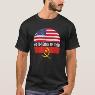 Camiseta Heritag familia de bandera de Estados Unidos medio