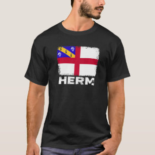 Camiseta Herm Flag Support Herm People Hombres