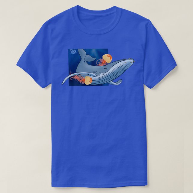 Camiseta Herman la ballena (Diseño del anverso)