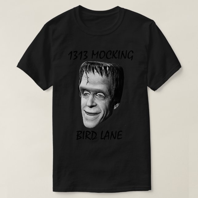 Camiseta Herman Munster (Diseño del anverso)