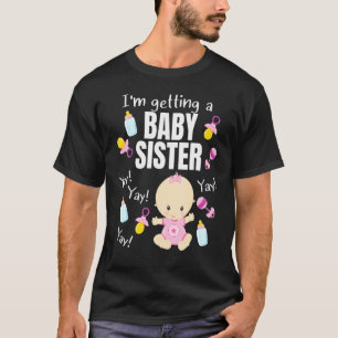 Camiseta Hermana Bebé Revela Que Estoy Recibiendo Una Herma