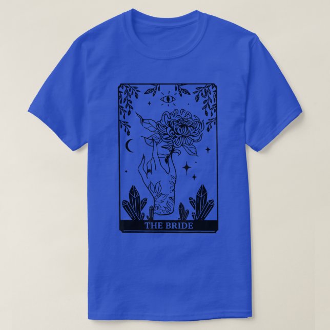 Camiseta Hermana Boho Moon La Mano De Bruja De La Tarjeta T (Diseño del anverso)