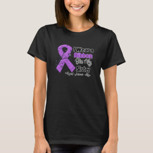 Camiseta Hermana - cinta del cáncer pancreático