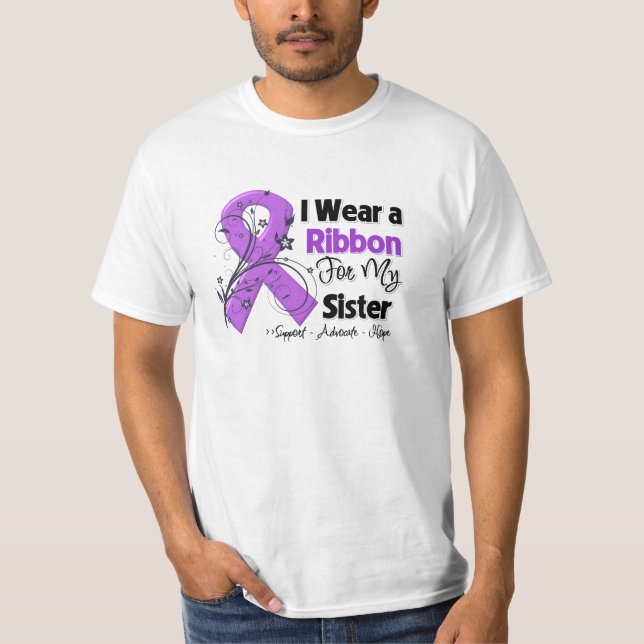 Camiseta Hermana - Cinta Pancreática del Cáncer (Anverso)