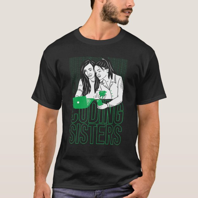 Camiseta Hermana Coder Ingeniera de Software Desarrolladora (Anverso)