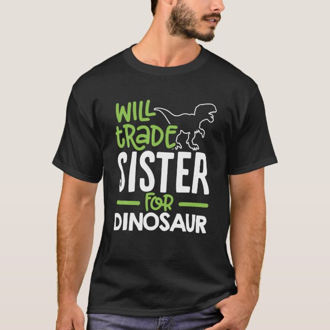 Camiseta Hermana Comercial De La Familia Compartida De Dino (Anverso)