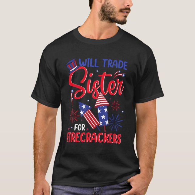 Camiseta Hermana Comercial De Los Fuegos Artificiales De Lo (Anverso)