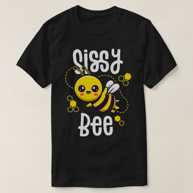 Camiseta Hermana de Abeja Familiar sentada cumpleaños prime (Diseño del anverso)
