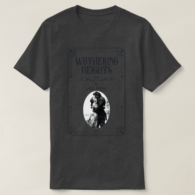 Camiseta Hermana de Bronte de Wuther Heights Heathcliff (Diseño del anverso)