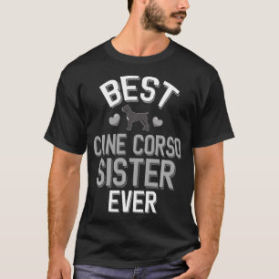 Camiseta Hermana de Caña Cute Corso Mejor Hermana de Caña C