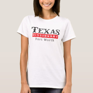 Camiseta Hermana de Fort Worth del misionario de Tejas