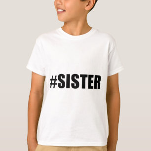 Camiseta Hermana de Hashtag