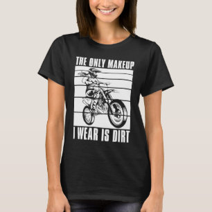 Camiseta Hermana De La Bicicleta Dirt Mx I Sparkle Hasta I
