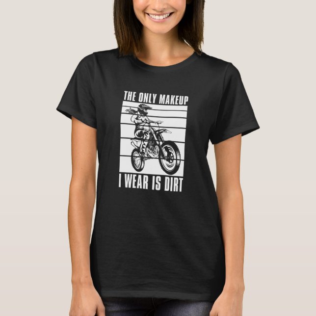 Camiseta Hermana De La Bicicleta Dirt Mx I Sparkle Hasta I (Anverso)