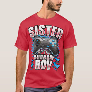 Camiseta Hermana de la Bir de Videojuegos de Birthday