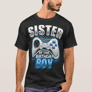 Camiseta Hermana de la Bir de Videojuegos de Birthday