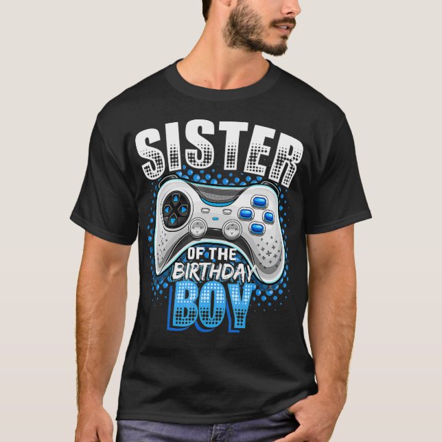 Camiseta Hermana de la Bir de Videojuegos de Birthday (Anverso)