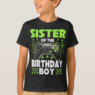 Camiseta Hermana de la Bir de Videojuegos de Birthday
