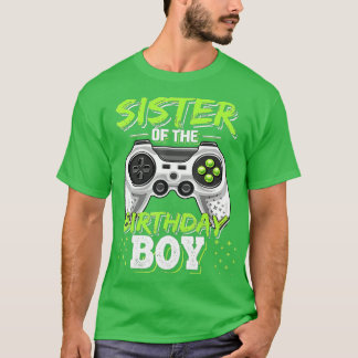 Camiseta Hermana de la Bir de Videojuegos de Birthday