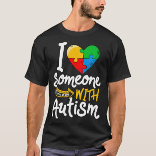 Camiseta Hermana de la conciencia del autismo en la ley con