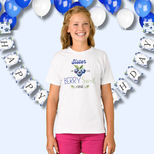 Camiseta Hermana de la Cumpleañera Dulce como una