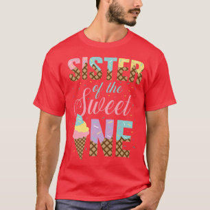 Camiseta Hermana De La Dulce Crema De Hielo Amantes De Swee