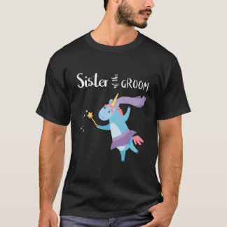 Camiseta Hermana De La Fiesta De Bachelorette De Groom Unic