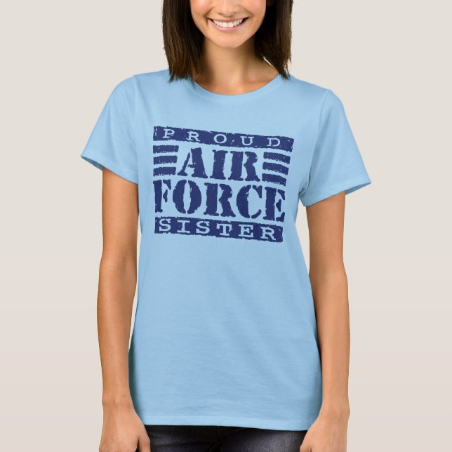 Camiseta Hermana de la Fuerza Aérea (Anverso)