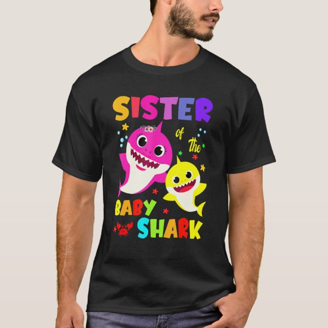 Camiseta Hermana De La Hermana Del Cumpleaños Madre De La F (Anverso)