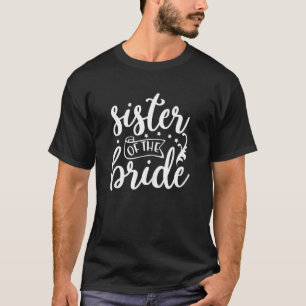Camiseta Hermana De La Novia Boda Bachelorette Party Mat
