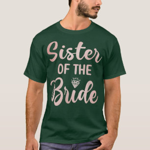 Camiseta Hermana De La Novia Ducha Nupcial Día De La Boda S