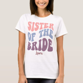 Camiseta Hermana de la novia - Fiesta de la soltera/Hen.