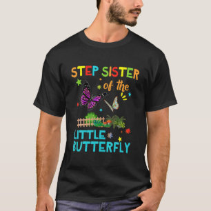 Camiseta Hermana De La Pequeña Mariposa S Cumpleaños Matchi