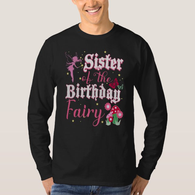Camiseta Hermana De La Princesa De Cumpleaños (Anverso)