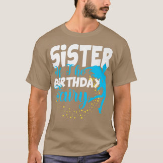 Camiseta Hermana de la qua de cumpleaños de la Fantasía de