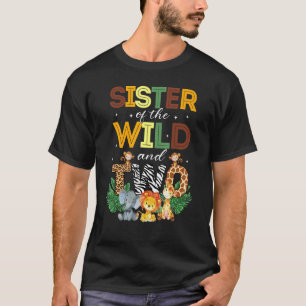 Camiseta Hermana De La Selva Safari De Los Dos Zoológicos