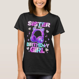 Camiseta Hermana de las chicas de cumpleaños de k-pop músic