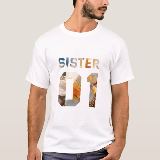 Camiseta Hermana de las flores 01 (Anverso)