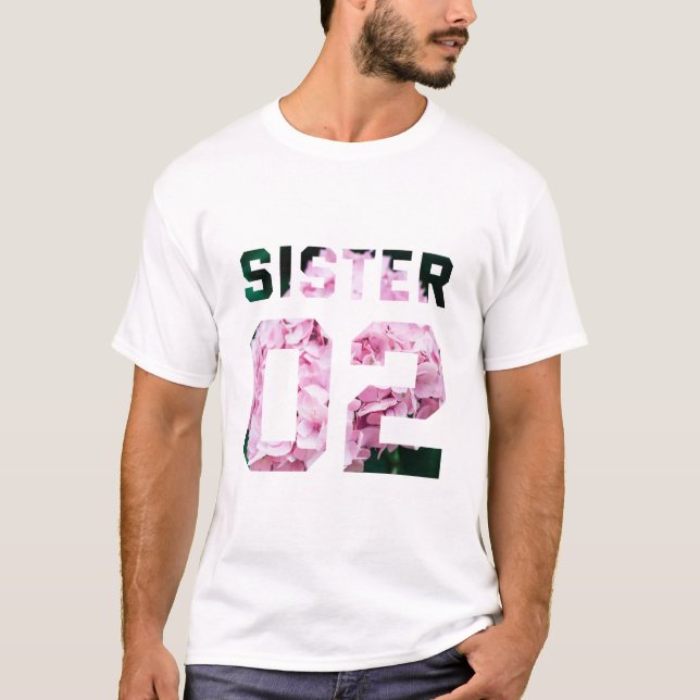Camiseta Hermana de las flores 02 (Anverso)